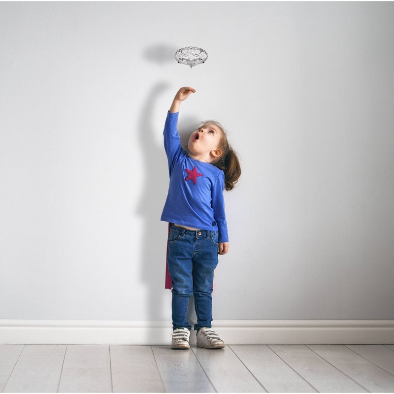 The Original Hover Star Motion Controlled UFO- Silver