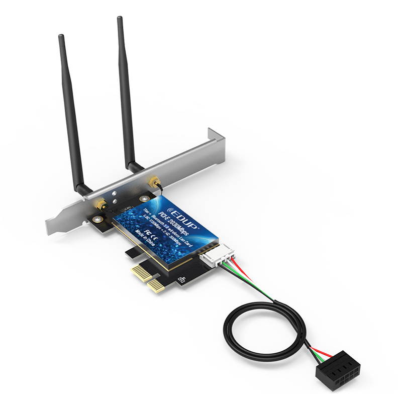 WIFI Bluetooth 2in1 PCI Express port 2.4Ghz/5Ghz Dual Band Wireless Adapter BT5