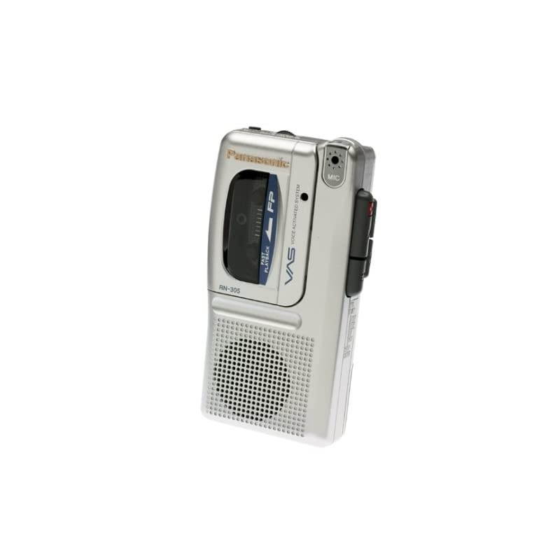 RN-305) RN305 Micro Cassette Recorder with Voice Activation System