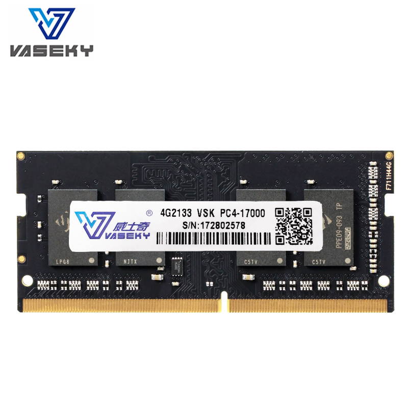 Vaseky 4GB DDR4 2133 Notebook Memory DDR4 2133 (PC4 17000) Notebook Memory Model MEMVSKNBDDR421334G