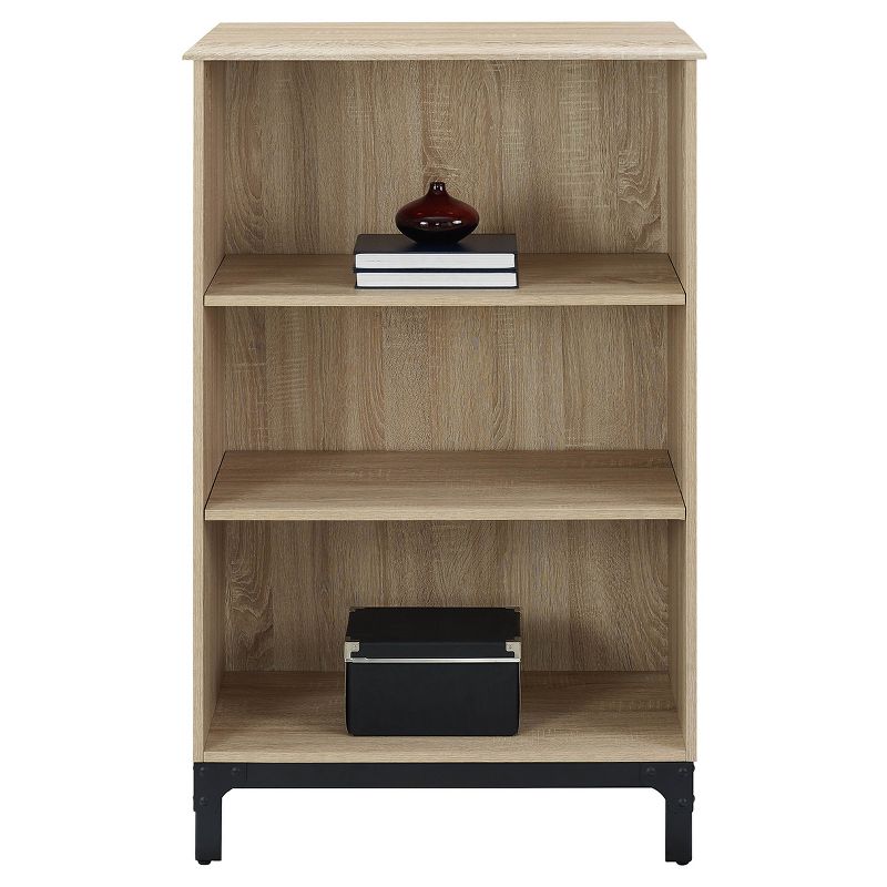 48" Toledo 3 Shelf Bookcase - White Oak - Whalen