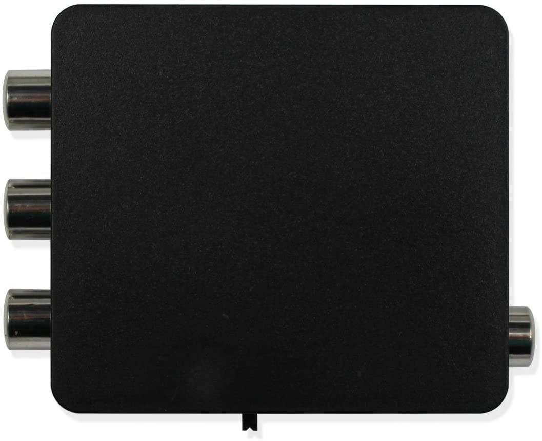 HDMI to AV and Audio Converter Support SPDIF Coaxial Audio NTSC PAL Composite Video HDMI to 3RCA Adapter for TV/PC/PS3/Blue-ray DVD 1080p