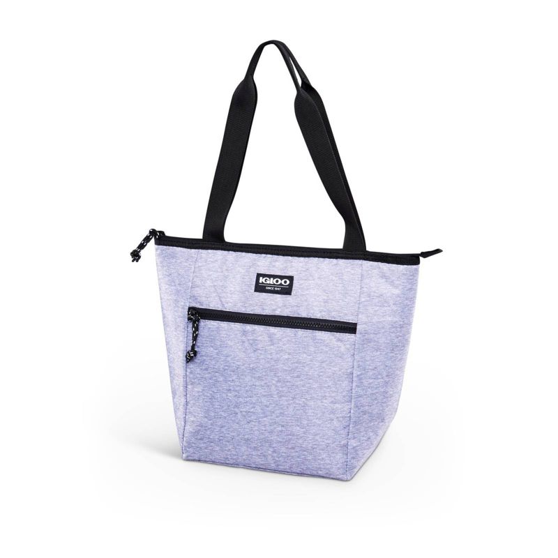 Igloo Active 12 Can Lunch Tote - Heather Gray/Black