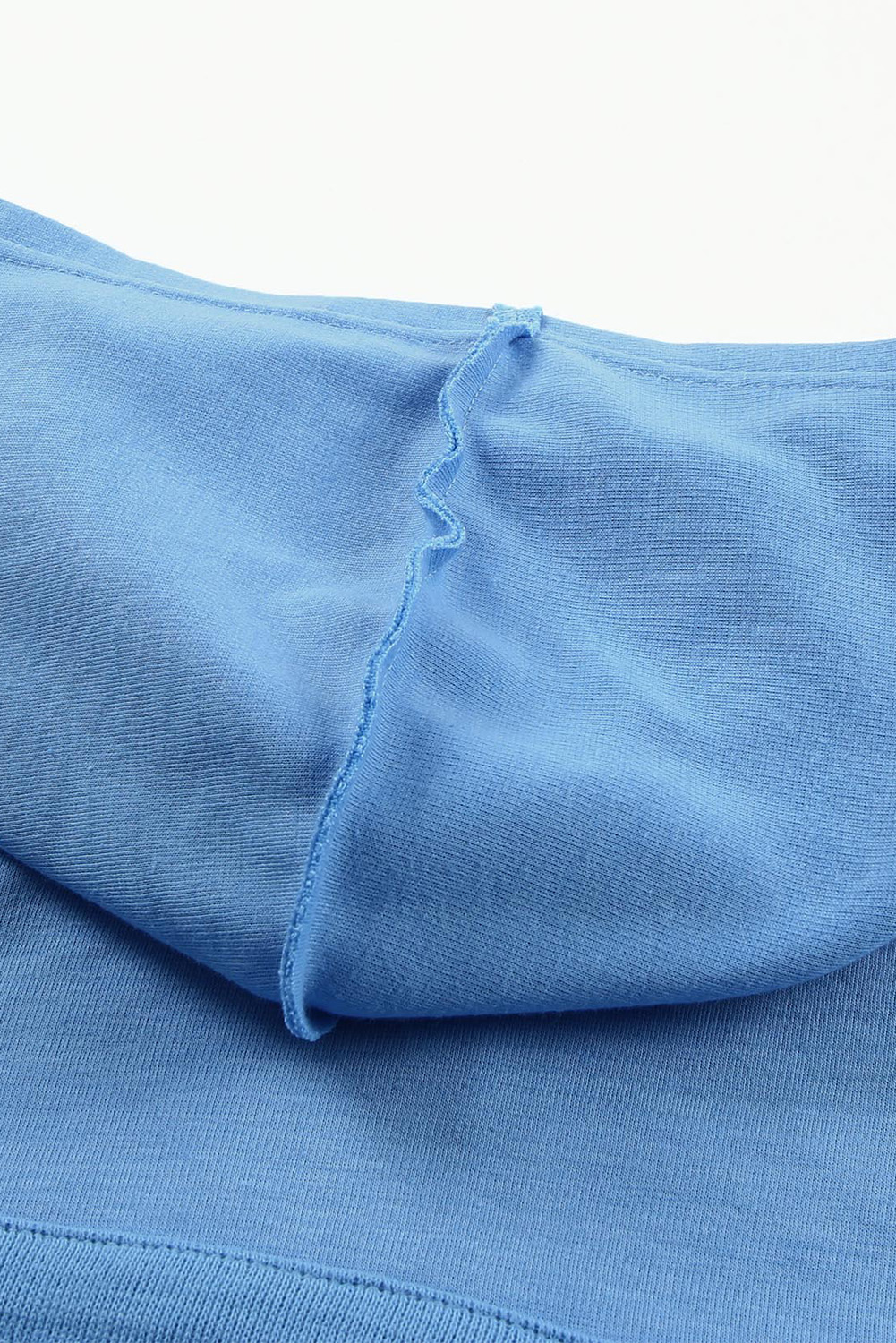 Pink Sequins Candy Cane Round Neck Sweatshirt