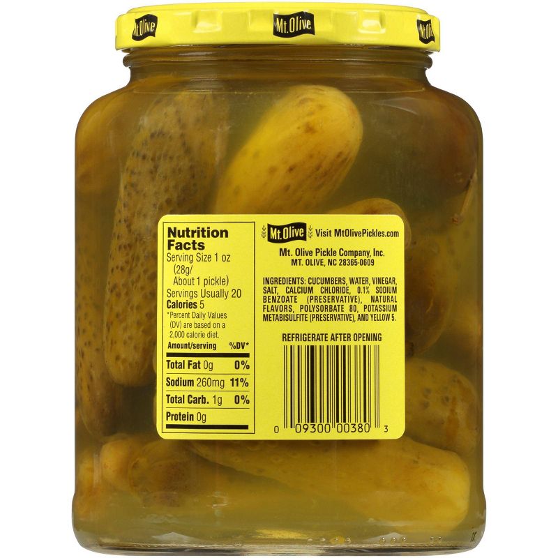 Mt Olive Kosher Baby Dills - 32oz