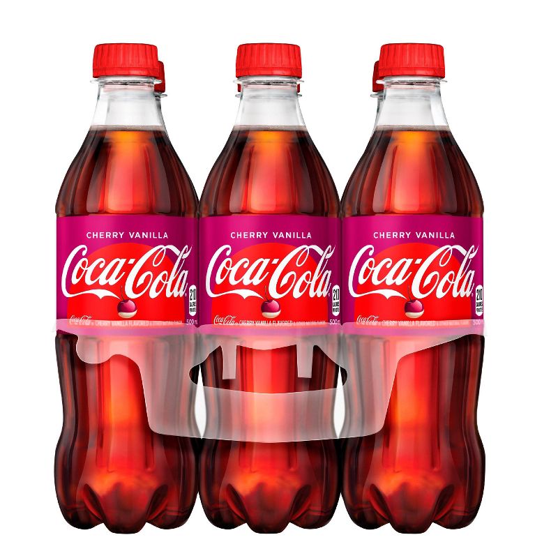 Coca-Cola Cherry Vanilla - 6pk/16.9 fl oz Bottles