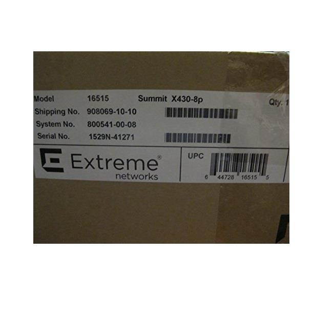 Extreme Networks Summit X430-8p Ethernet Switch