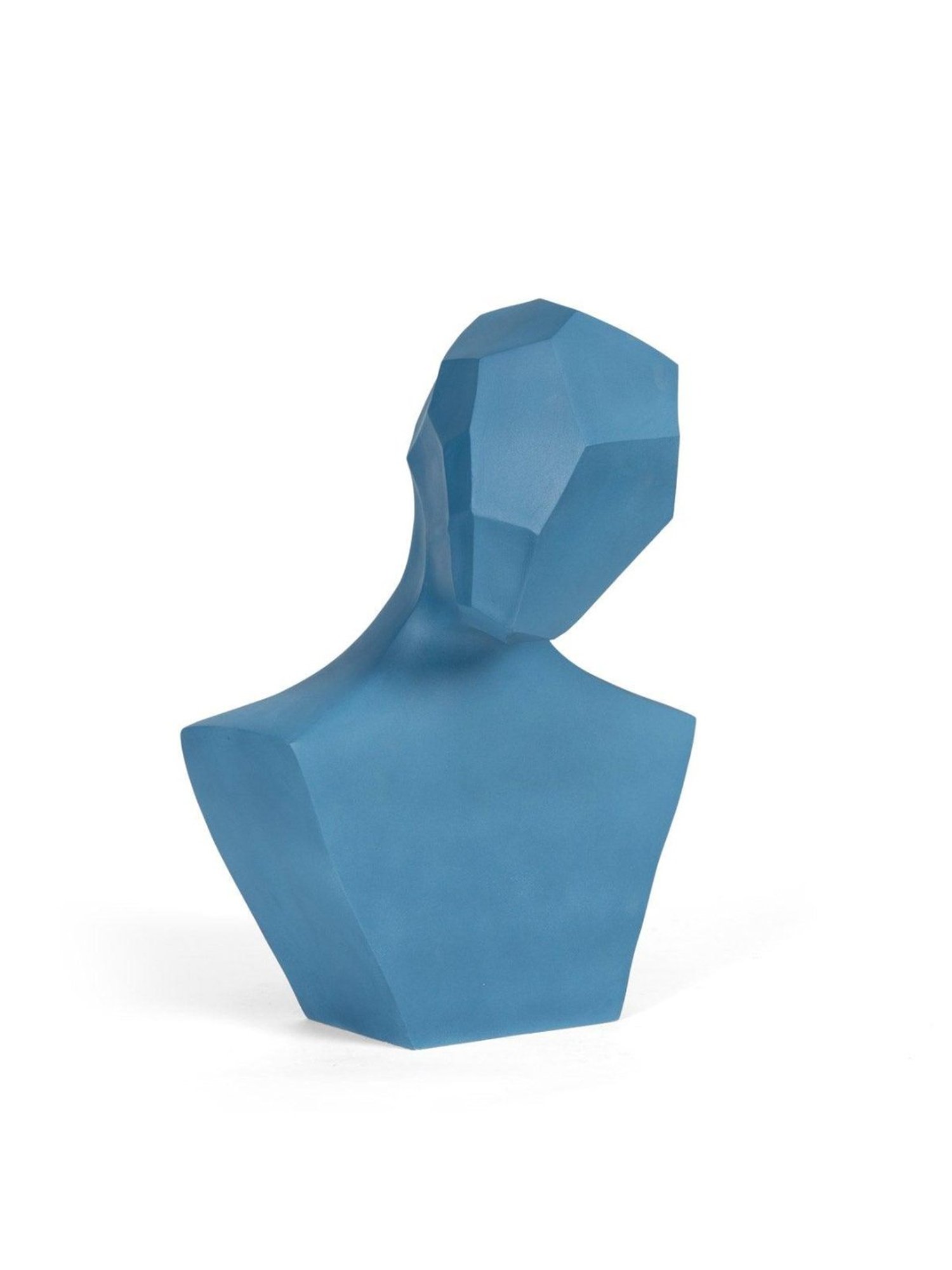 Tayhaa Brown Resin Fiery Tiger Head Showpiece