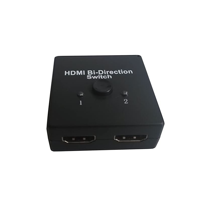 2-Port Hdmi Bi-Directional 2x1 Switch Switcher 1x2 Splitter Selector 3D 1.4v 1 in 2 Out 1 Input 2 Output
