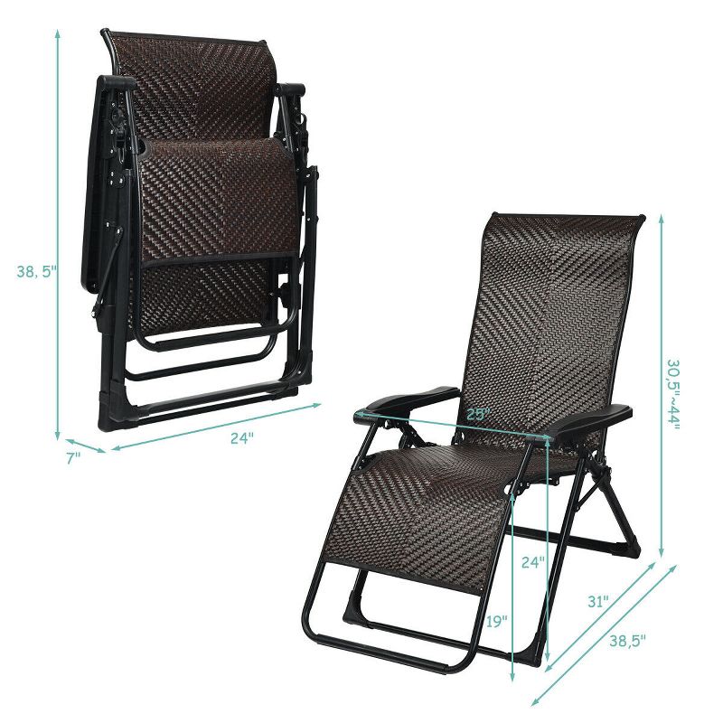 2pc Patio Chaise Lounge - Patio Festival