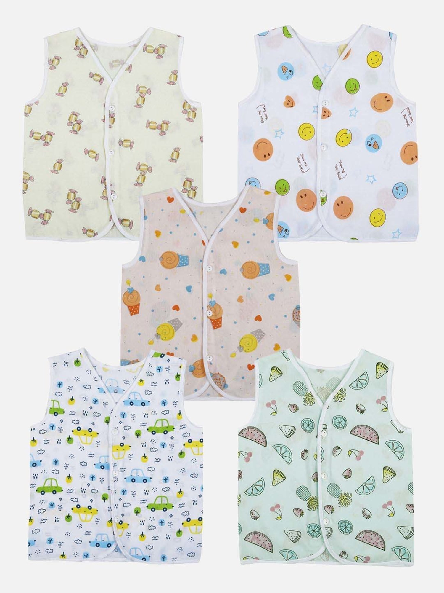 Baby Moo Vintage Ride Yellow Mattress with Fixed Neck Pillow and Bolsters