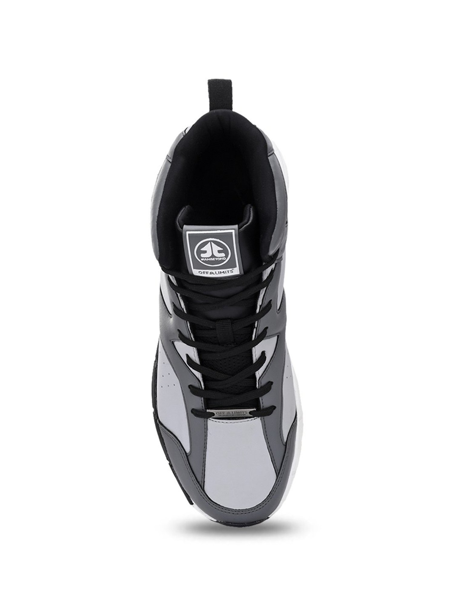 Off Limits Men's RIDER Grey Basketball Shoes