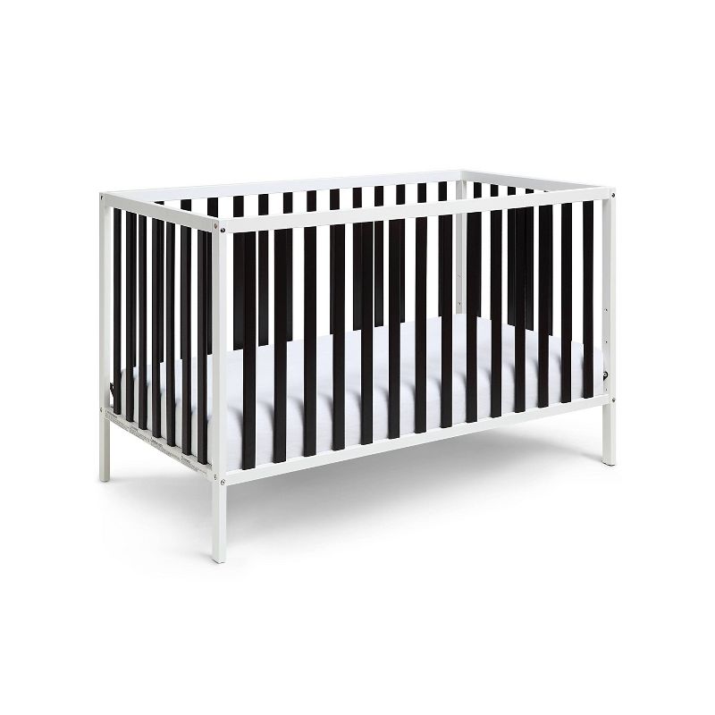 Suite Bebe Deux Remi Island Crib - White/Black