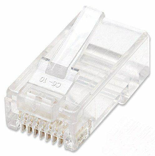 CAT.5e RJ45 Plugs, 100-Pack in a Jar, Intellinet 790055