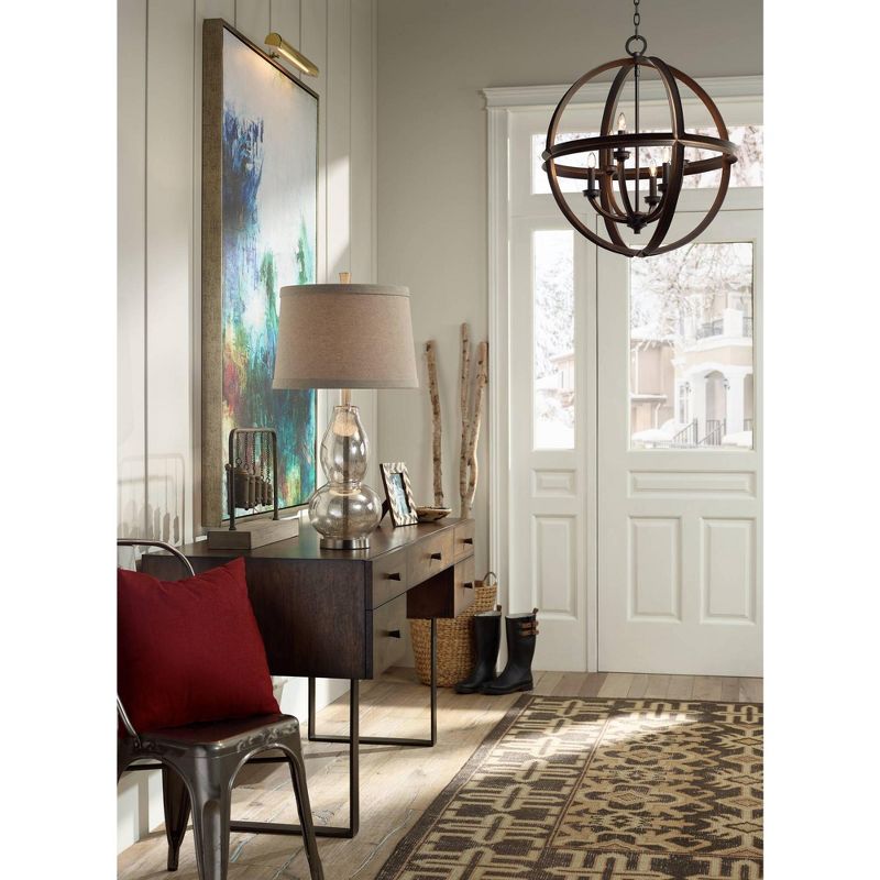 Concept Lighting Slimline 8" Wide Polished Brass Cordless LED Picture Light