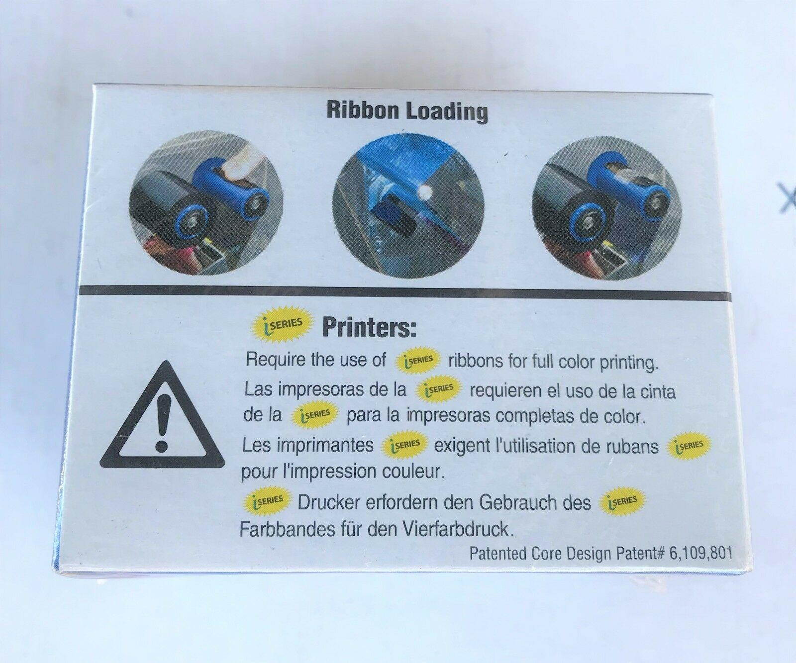 Largship 800014-945 Color Ribbon for P630i P640i Card Printer YMCK 600 Prints