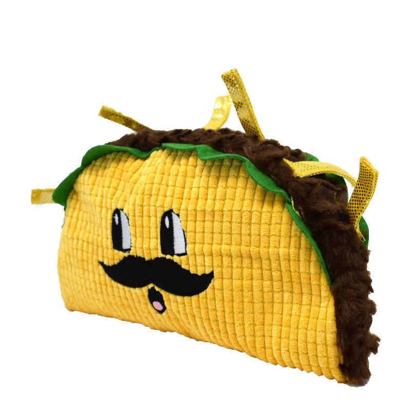 Good Stuffing Taco Dog Toy - Yellow