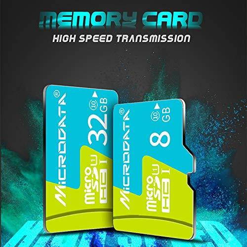 Alice Zeng 8GB U1 Blue and Green TF (Micro SD) Memory Card