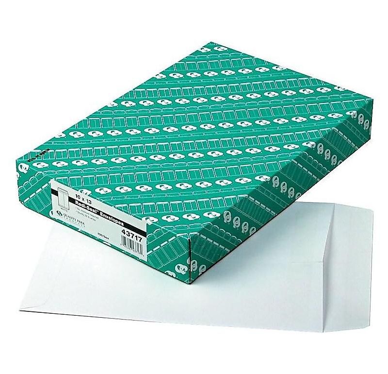Quality Park Redi Seal Catalog Envelope 10 x 13 White 100/Box 43717