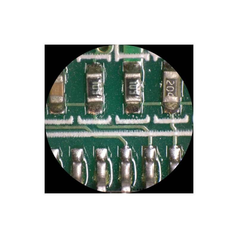 SM-3TZ Professional Trinocular Stereo Zoom Microscope, WH10x Eyepieces, 3.5X-90X Magnification, 0.7X-4.5X Zoom Objective, Ambient Lighting, Single-Arm Boom Stand, Includes 0.5X and 2.0X Barlow Lenses