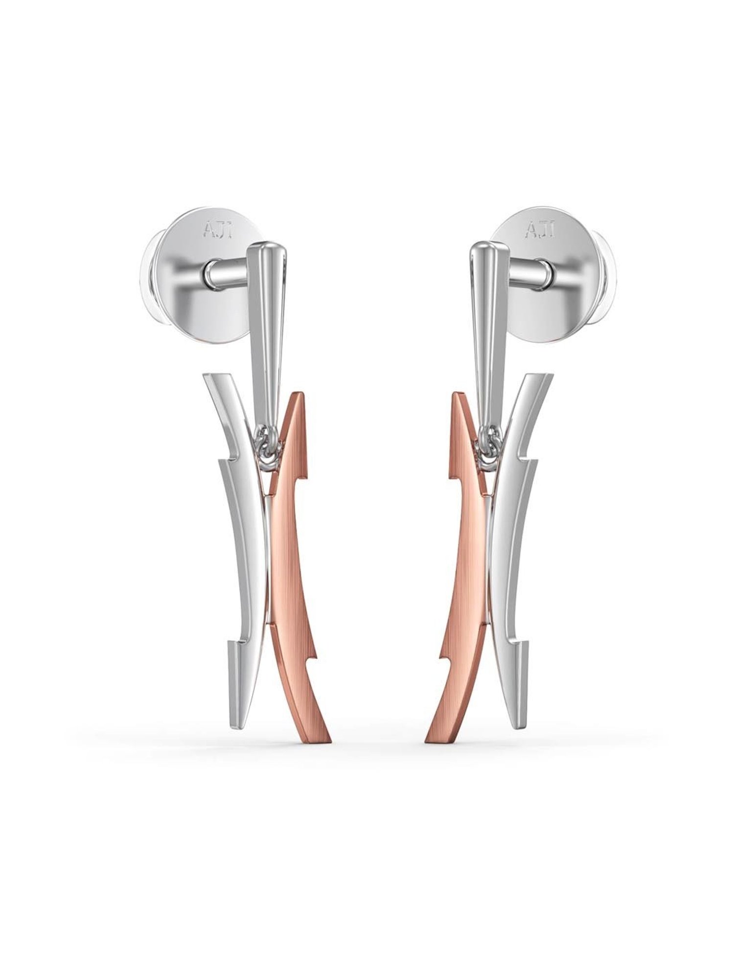 Joyalukkas 950 Platinum Sophisticated Dangle Earrings