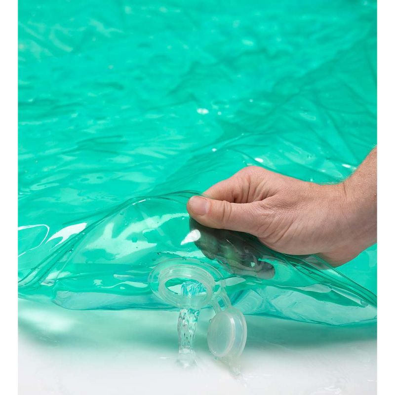 HearthSong - Small Rectangle AquaPod with Colorful Fish, Blue