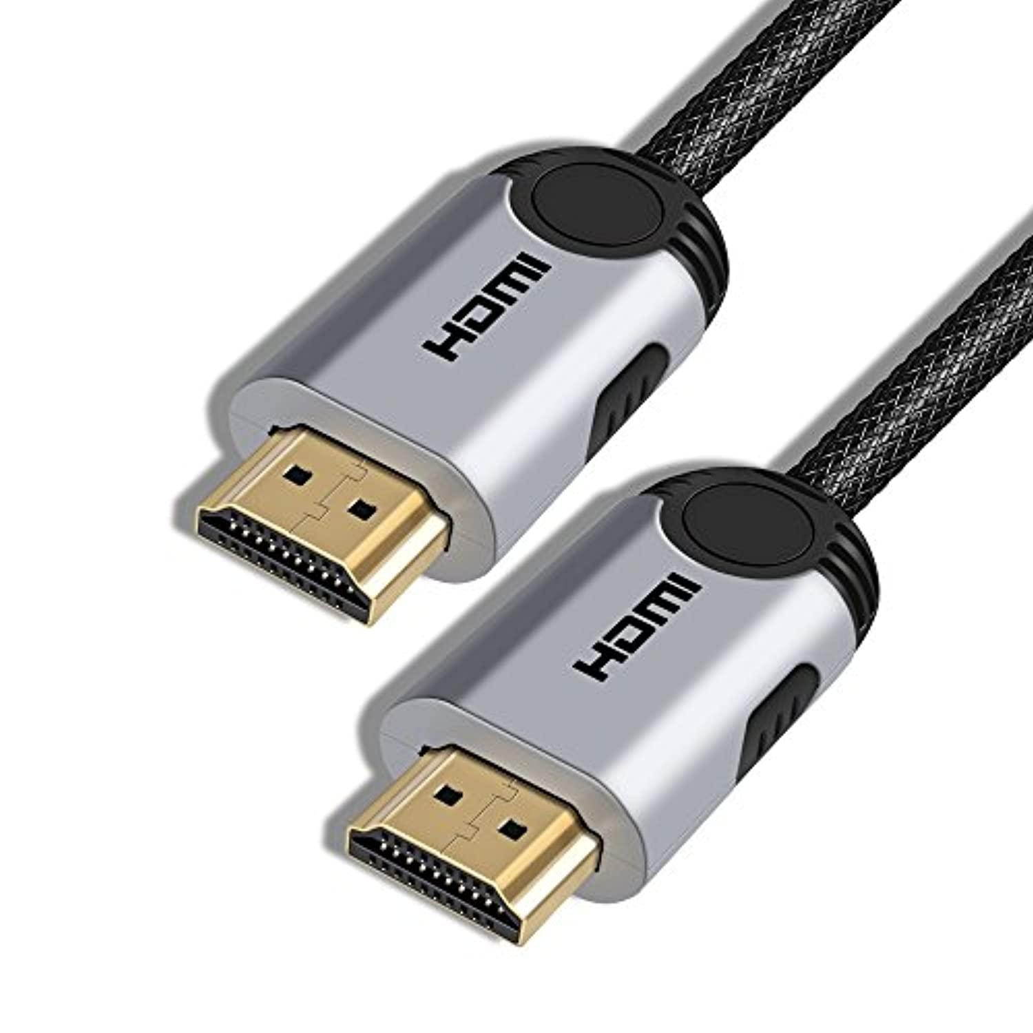 TNP High Speed HDMI Cable (3 FT) - Supports 4K, 1080P, Ethernet, 3D and Audio Return (ARC), HDMI A Male to A Male [Newest Standard]