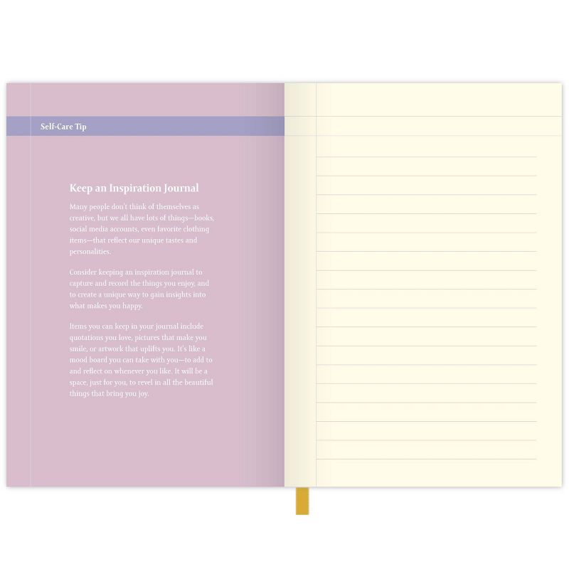 Guided Journal Softcover Sewn Today with Intention - Green Inspired