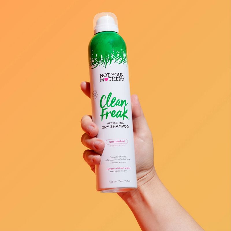 Not Your Mother's Clean Freak Unscented Refreshing Dry Shampoo - 7oz