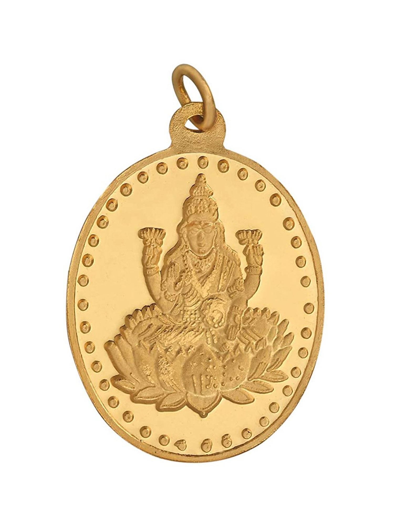 Bangalore Refinery Lakshmi 24k (999) 6.2gm Gold Coin cum Pendant