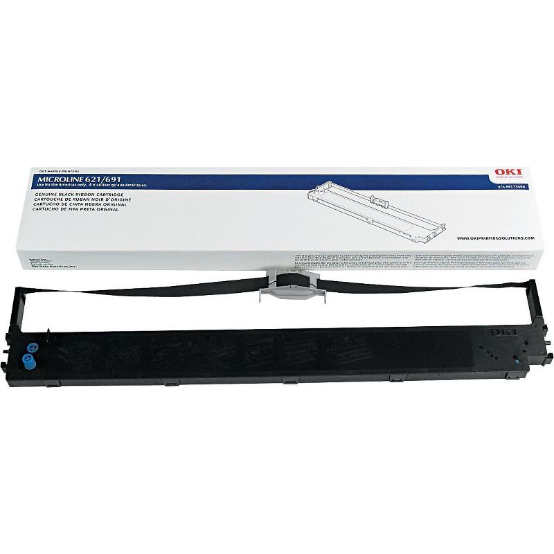 Innovera 44173404 Compatible OKI Printer Ribbon, Black 