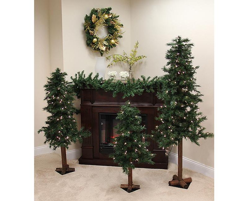 Best Choice Products 7.5ft Premium Hinged Fir Pencil Artificial Christmas Tree w/ Foldable Stand, Easy Assembly