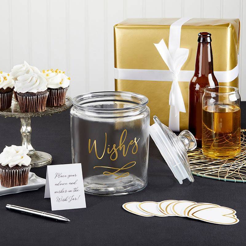 Wish Jar with Heart Shaped Cards