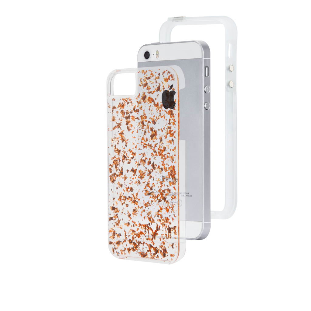 Case-Mate, Karat Case Rose Gold, iPh Indigo for Apple iPhone SE