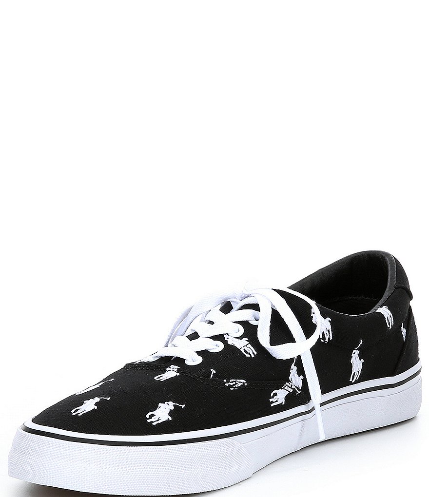 Polo Ralph Lauren Men's Thorton Embroidered Lace-Up Sneakers