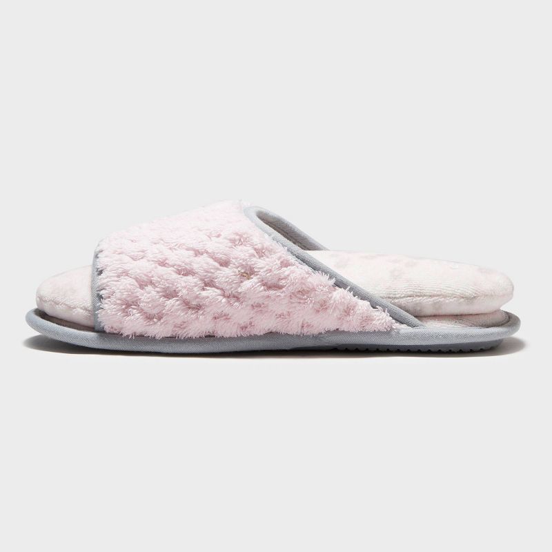 Women's Dearfoams Cloud Step Slide Slippers - Pink M (7-8)