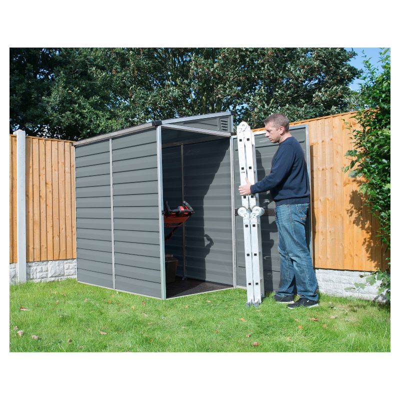 6'x 5.5' Everett Storage Shed Beige - Suncast