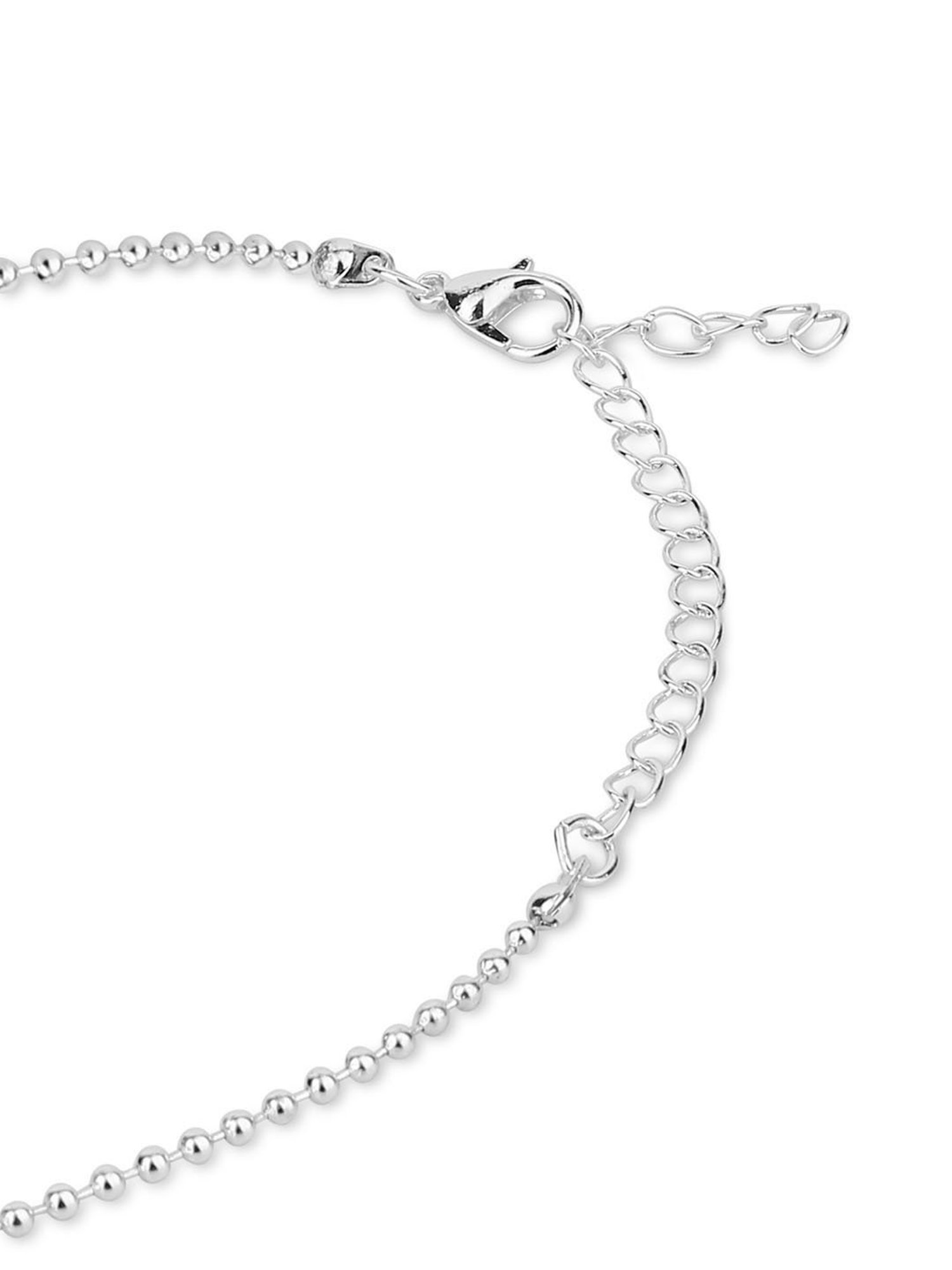 The Bro Code Silver-Plated Black Key Pendant Necklace for Men