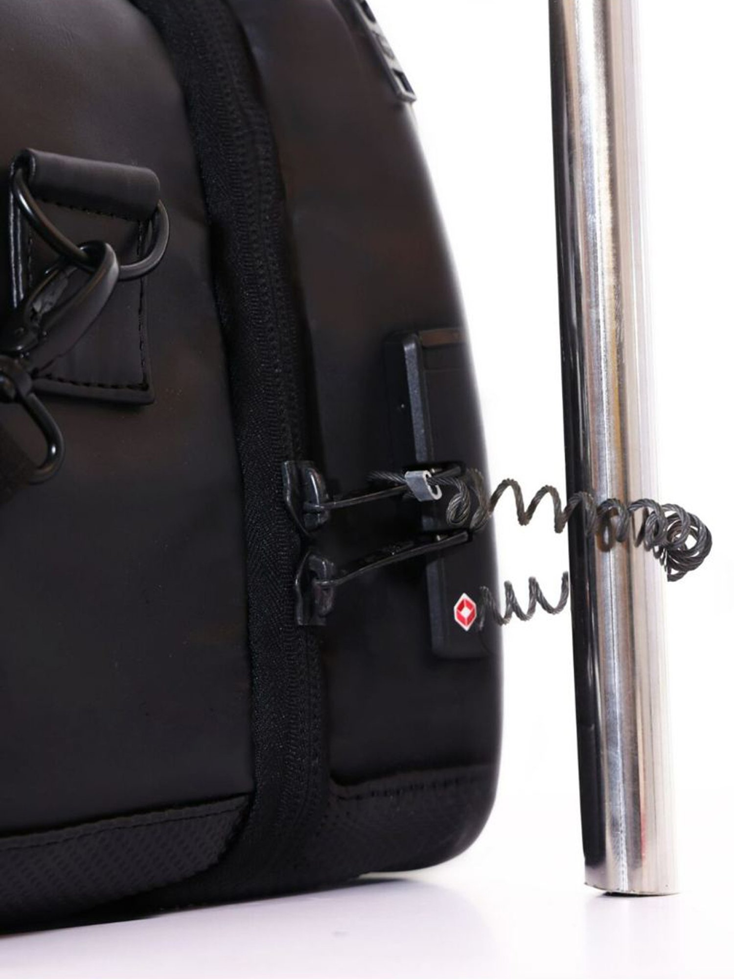 THE HOLISTIK Black Large Drifter Duffel Bag