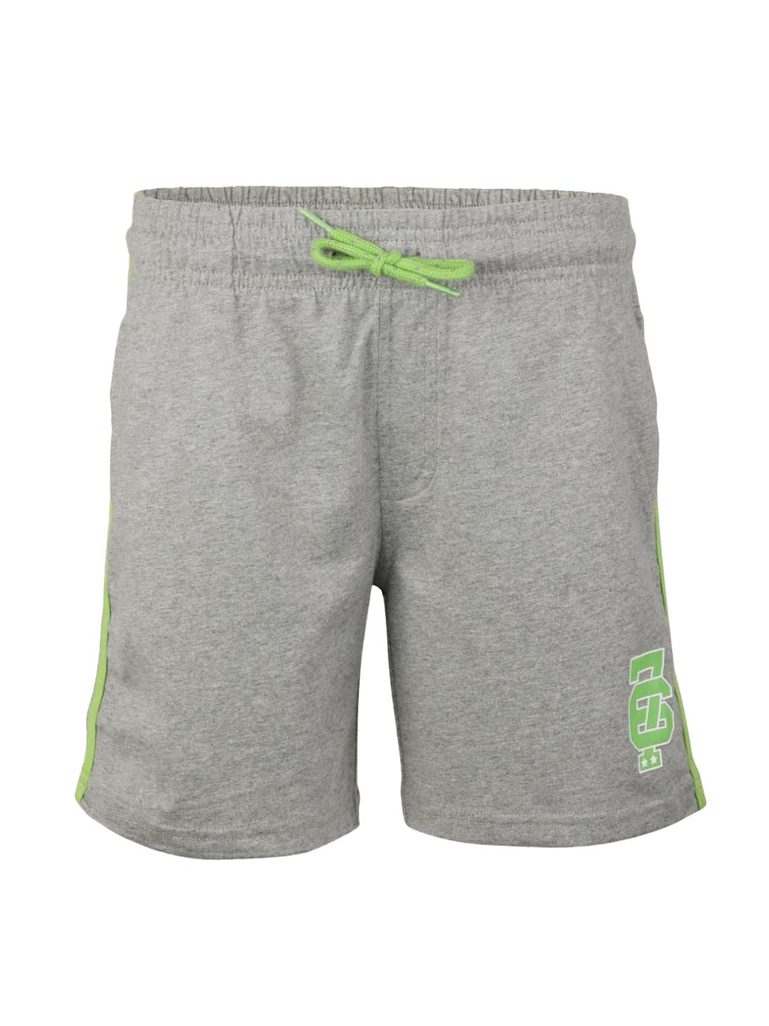 Jockey Kids Grey Melange Textured Shorts