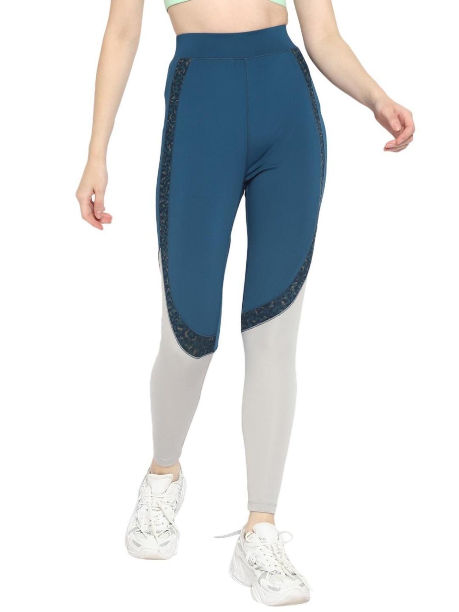 OFF LIMITS Multicolor Color Blocked Tights