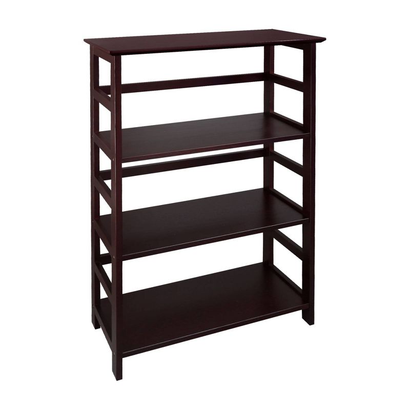 42" 4 Shelf Bookcase Espresso - Flora Home