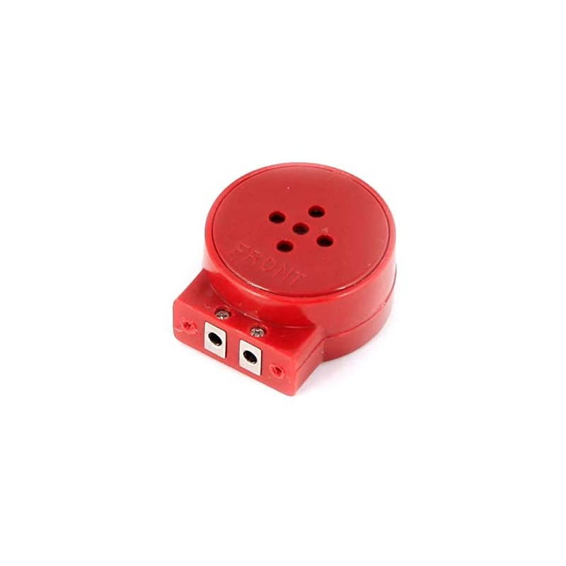 M101 Low Gain Red Dynamic Microphone for Two Way Radio Headsets