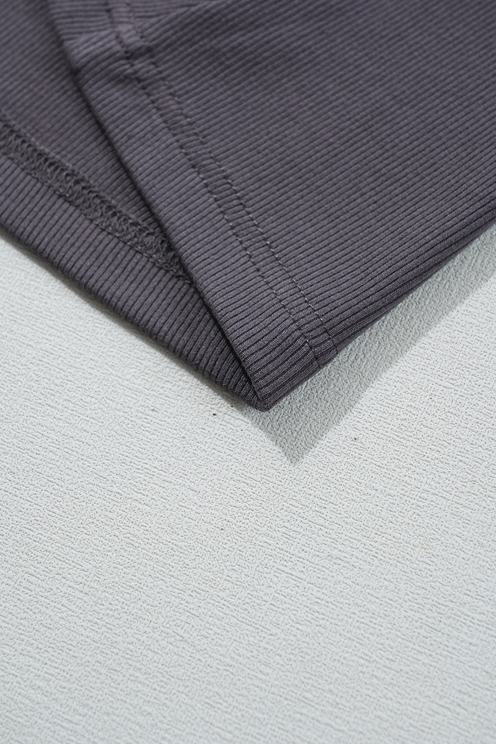 Pink Casual Solid Color Crew Neck Tank Top