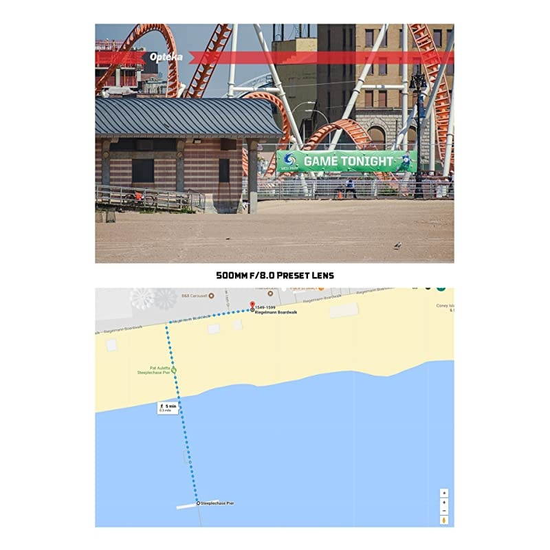 500mm f8 Manual Preset Telephoto Lens for Canon EOS 80D 77D 70D 60D 7D 6D 5D 5Ds Rebel T7i T7s T6i T6s T5i T5 T4i T3i T3 T2i T1i SL2 and SL1 Digital SLR Cameras