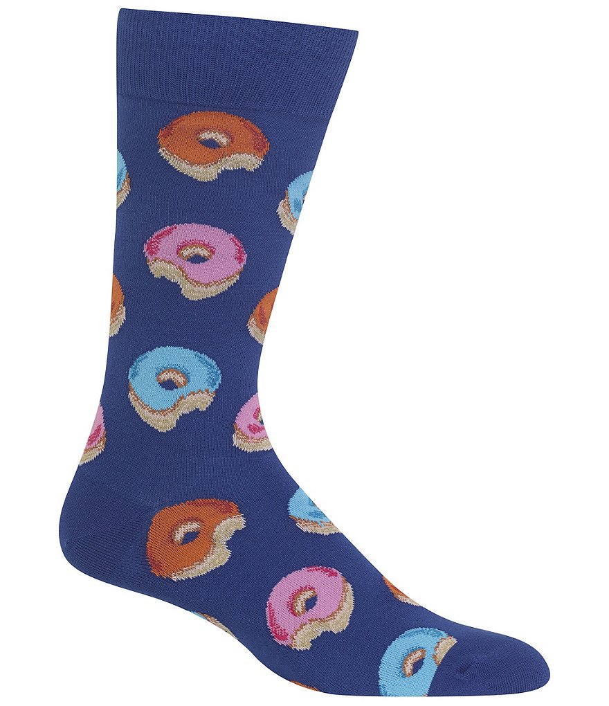 Hot Sox Donut Crew Socks
