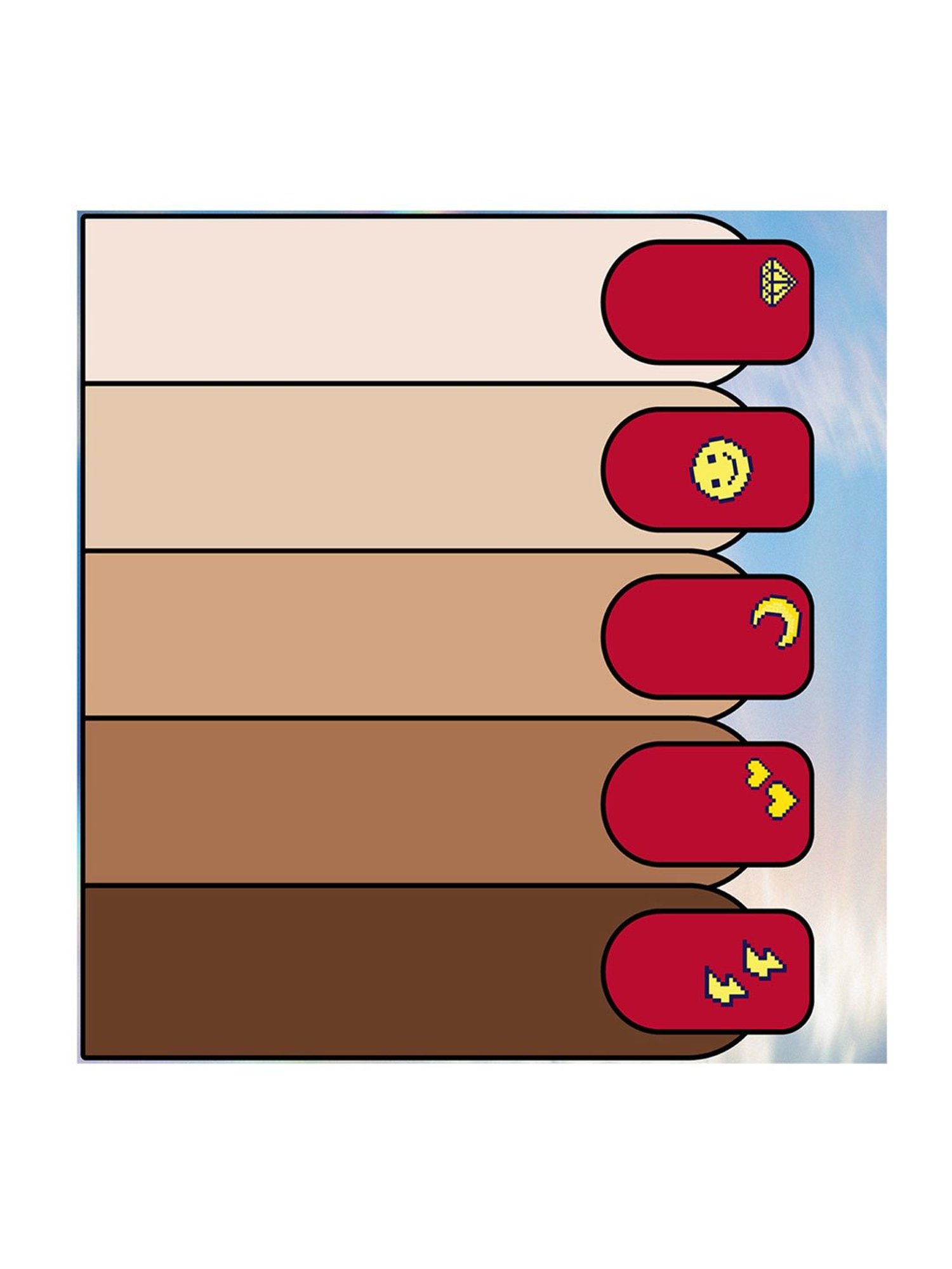 Gush Nail Lacquer Peppermint Swirl - 7 ml