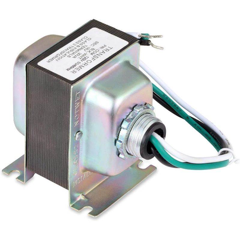 Wasserstein 16V 30VA Doorbell Transformer - Power Supply for Ring Video Doorbell 1/2/3/Pro, Google Nest Hello Doorbell, eufy Doorbell & Arlo Doorbell