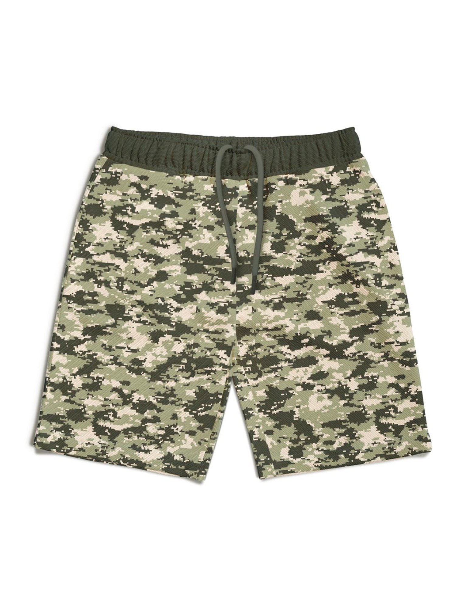 HELLCAT Kids Green Camouflage Shorts