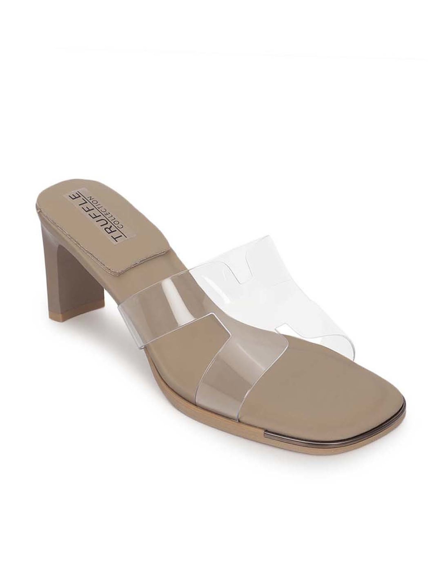 Truffle Collection Women's Khaki Casual Sandals
